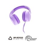 Energy Sistem Auriculares con Cable - Plastico 100% Reciclado - Cable Extraible - Microfono - Asistente de Voz - Color Violeta - Imagen 2