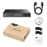Cudy GS2008S2 Switch Administrado L2 Gigabit de 8 Puertos con 2 Puertos Gigabit SFP - Imagen 2