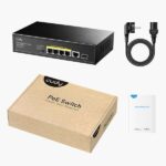 Cudy GS1005PTS1 Switch Gigabit PoE+ de 5 Puertos con 1 Puertos SFP - Imagen 3