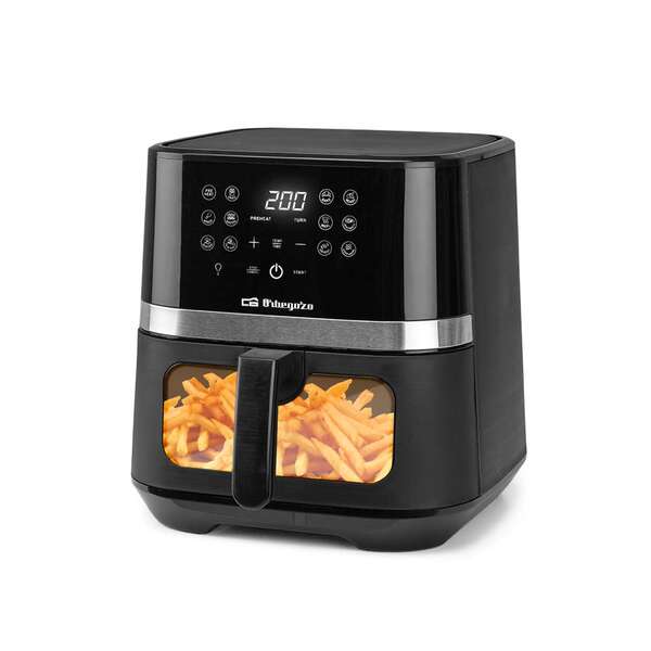 246157_1 Orbegozo FDR 68 Freidora sin Aceite Saludable - Capacidad 6.5L - Potencia 1600/1800W - 12 Programas de Coccion - Pantalla LED Tactil - Sistema de Seguridad - Antiadherente - Lavavajillas - Imagen 1