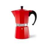 Orbegozo KFR 1240 Cafetera de Aluminio - Prepara 12 Tazas de Cafe en Minutos - Compatible con Diferentes Tipos de Cocinas - Mango Ergonomico y Valvula de Seguridad - Facil de Limpiar y Mantener - Imagen 2