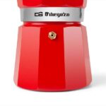 Orbegozo KFR 1240 Cafetera de Aluminio - Prepara 12 Tazas de Cafe en Minutos - Compatible con Diferentes Tipos de Cocinas - Mango Ergonomico y Valvula de Seguridad - Facil de Limpiar y Mantener - Imagen 4