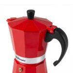 Orbegozo KFR 640 Cafetera de Aluminio - Prepara 6 Tazas de Cafe en Minutos - Compatible con Diferentes Tipos de Cocinas - Mango Ergonomico y Valvula de Seguridad - Facil de Limpiar y Mantener - Imagen 3