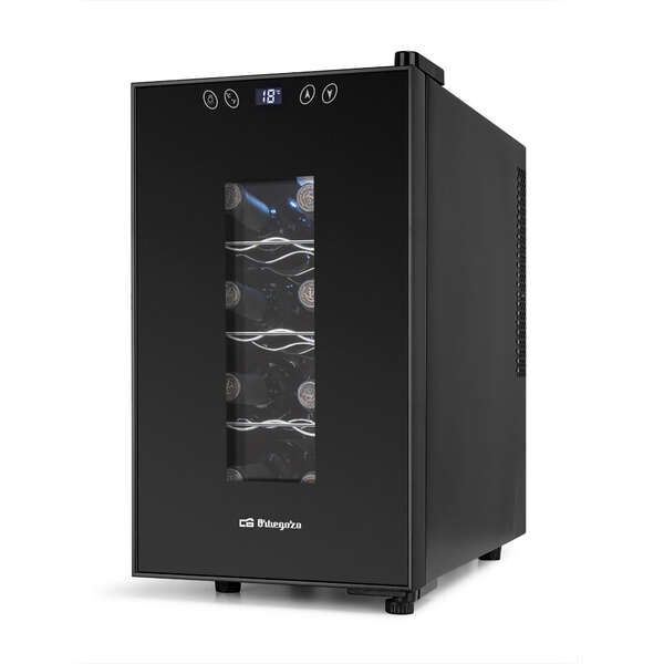 246352_1 Orbegozo VT 830 Vinoteca Compacta - Conserva y Disfruta del Vino en Casa - Capacidad para 8 Botellas - Control Electronico de Temperatura - Diseño Elegante y Moderno - Silenciosa y sin Vibraciones - Imagen 1