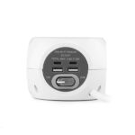Orbegozo EN 4000 - Enchufe 7 en 1 con Tomas de Tierra y Conexiones USB-C - Compacto y Seguro - Ideal para Viajes - Cable de 1.5 Metros - Carga Multiples Dispositivos Simultaneamente - Imagen 3