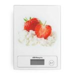 Orbegozo PC 1018 Bascula de Cocina - Superficie de Cristal Templado - Control Tactil - Hasta 5 kg - Base Antideslizante - Imagen 4