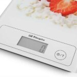 Orbegozo PC 1018 Bascula de Cocina - Superficie de Cristal Templado - Control Tactil - Hasta 5 kg - Base Antideslizante - Imagen 5