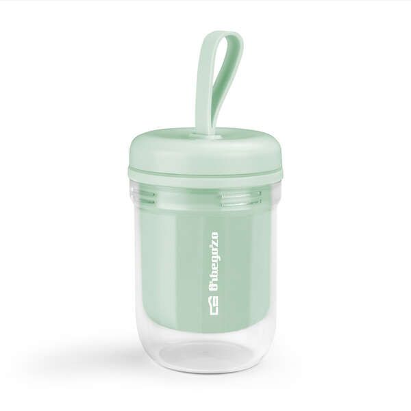 246682_1 Orbegozo Mini Batidora Portatil BV 2500 - Orbegozo Smoothies y Batidos en Cualquier Lugar - Cuchillas de Acero Inoxidable - Sistema de Seguridad y Proteccion contra Sobrecalentamiento - Imagen 1