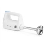 Orbegozo BA 3600 Batidora Amasadora Multifuncional - Potente y Versatil - 5 Velocidades + Turbo - Accesorios de Acero Inoxidable - Facil Limpieza - Imagen 5