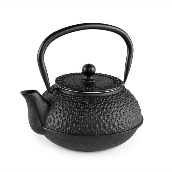 246982_1 Orbegozo TTH-500 Tetera Tetsubin Hierro Fundido - Diseño Tradicional Japones - Capacidad 500ml - Interior Esmaltado - Filtro de Acero Inoxidable - Apta para Todo Tipo de Fuegos - Imagen 1