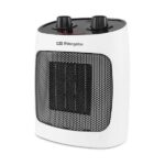 Orbegozo CR 5031 Calefactor Ceramico Compacto - Potencia 2000W - Elemento Calefactor Ceramico PTC - 3 Modos de Funcionamiento - Proteccion Antivuelco y Sobrecalentamiento - Asa de Transporte