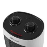 Orbegozo CR 5031 Calefactor Ceramico Compacto - Potencia 2000W - Elemento Calefactor Ceramico PTC - 3 Modos de Funcionamiento - Proteccion Antivuelco y Sobrecalentamiento - Asa de Transporte - Imagen 5