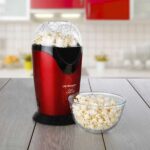 Orbegozo PA 4300 Palomitero Portatil - Potencia 1000W - Rojo Metalizado - sin Aceite - Facil Limpieza - Recetas de Sabores - Imagen 5