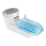 Orbegozo QP 6400 Quita Pelusas Compacto - Seguro - Eficiente - Acero Inoxidable - Recipiente Desmontable - Diametro 5cm - Pilas Aa - Ergonomico - Incluye Escobilla - Practico - Manten tu Ropa Impecable - Imagen 3