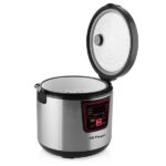 Orbegozo MCP 6000 Cocina Programable - Disfruta de Recetas Profesionales en Casa con Esta Maquina Versatil y Facil de Usar - 11 Programas Preinstalados - Acabado Inoxidable - Cubeta Antiadherente - Imagen 2