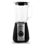 Orbegozo BV 6575 Batidora de Vaso Acero Inoxidable - Potente Motor 600W - Jarra de Cristal 15L - Cuchillas de Titanio - 5 Velocidades + Pulse - Seguridad en su Uso - Imagen 3