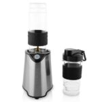 Orbegozo BV 7500 Blend&Go - Batidora de Vaso con 300W de Potencia y Cuchillas de Titanio - Incluye 2 Vasos con Boquilla Antigoteo y Asa de Transporte - Ideal para Batidos y Smoothies - Imagen 4