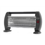 Orbegozo BP 0206 Estufa de Cuarzo Calor Instantaneo - Potencia de 1200W - 3 Niveles de Potencia - Sistema de Seguridad Antivuelco - Asa de Transporte - Recogecables - Imagen 2