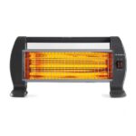 Orbegozo BP 0206 Estufa de Cuarzo Calor Instantaneo - Potencia de 1200W - 3 Niveles de Potencia - Sistema de Seguridad Antivuelco - Asa de Transporte - Recogecables - Imagen 3