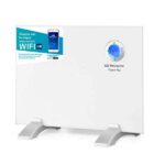 Orbegozo REW 500 Panel Radiante Wi-Fi - Control por Voz - Programacion Diaria y Semanal - Deteccion de Ventanas Abiertas - Seguridad Infantil - Display Digital LCD