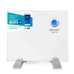 Orbegozo REW 500 Panel Radiante Wi-Fi - Control por Voz - Programacion Diaria y Semanal - Deteccion de Ventanas Abiertas - Seguridad Infantil - Display Digital LCD - Imagen 2