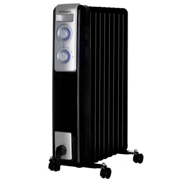 247467_1 Orbegozo RN-2000 Radiador de Aceite Potente y Silencioso - Potencia Maxima 2000W - 9 Elementos Calorificos - 3 Potencias de Calor - Termostato Regulable - Proteccion contra Sobrecalentamiento - Imagen 1