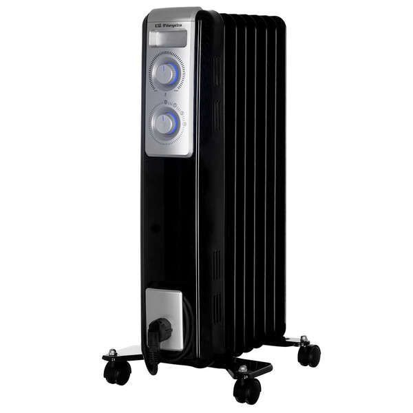 247472_1 Orbegozo RN-1500 Radiador de Aceite Elegance - Potente y Silencioso - Potencia Maxima 1500W - Diseño Moderno - Facil de Transportar - Seguro y Eficiente - Imagen 1