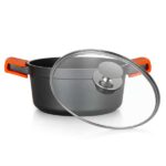 Orbegozo CDH 3020 - Cacerola de Aluminio Fundido Resistente - Versatilidad y Seguridad en la Cocina - Antiadherente y Apta para Todo Tipo de Fuegos - Tapa de Cristal Templado - 2.8L de Capacidad - Imagen 2