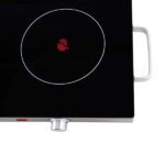 Orbegozo PCE 6000 Placa Vitroceramica Portatil - Potencia Total 2800W - Superficie de Cristal Templado Resistente - Termostato Regulable - Segura y Eficiente - Imagen 5