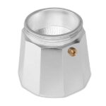 Orbegozo KF 600 Cafetera Italiana Placentera y Segura - Capacidad para 6 Tazas - Mango Ergonomico - Valvula de Seguridad - Facil Limpieza - Compatible con Gas - Electricidad y Vitroceramica - Imagen 5