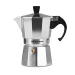 Orbegozo KF 300 Cafetera de Aluminio para 3 Tazas - Prepara Cafe Delicioso en Minutos en Cualquier Cocina - Mango Ergonomico y Valvula de Seguridad para Mayor Comodidad y Tranquilidad - Imagen 2