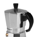 Orbegozo KF 300 Cafetera de Aluminio para 3 Tazas - Prepara Cafe Delicioso en Minutos en Cualquier Cocina - Mango Ergonomico y Valvula de Seguridad para Mayor Comodidad y Tranquilidad - Imagen 3