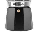 Orbegozo KFM 930 Cafetera de Aluminio Aromas en Familia - Capacidad para 9 Tazas - Utilizable en Cocinas a Gas - Electricas y Vitroceramica - Mango Ergonomico - Facil Limpieza - Valvula de Seguridad - Imagen 4