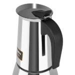 Orbegozo KFI 960 Cafetera de 9 Tazas para Disfrutar en Familia - Maximo Aroma en Cualquier Tipo de Fuego - Asa Ergonomica y Facil Limpieza - Imagen 3