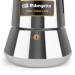 Orbegozo KFI 960 Cafetera de 9 Tazas para Disfrutar en Familia - Maximo Aroma en Cualquier Tipo de Fuego - Asa Ergonomica y Facil Limpieza - Imagen 4