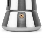 Orbegozo KFI 460 Cafetera de Acero Inoxidable Resistente y Versatil - Capacidad para 4 Tazas - Apta para Todo Tipo de Fuegos - Asa Ergonomica - Maximo Aroma - Lavavajillas - Imagen 4