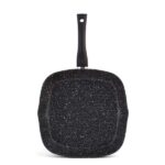 Orbegozo RUF 3528 Sarten de Aluminio Forjado - Cocina Sana y sin Grasas Añadidas - Superficie Antiadherente - Apto para Todo Tipo de Fuegos