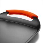 Orbegozo GDB 3600 Plancha Grill de Aluminio Fundido - Recubrimiento de Piedra Antiadherente - Asas de Goma Extraibles - Apto para Lavavajillas - Diseño Ergonomico - Imagen 5