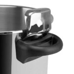 Orbegozo HPL 8070 Olla Clasica a Presion - Capacidad 8 Litros - Triple Seguridad - Regulacion de Presion Interna - Fondo Sandwich - Asas Laterales - Acero Inoxidable 18/10 - Imagen 4