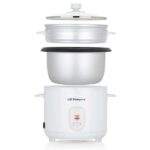 Orbegozo CO 3031 Cocedor de Arroz - Cocina Arroz sin Pegarse - Capacidad 1.8L - Vaporera Incluida - Apagado Automatico - Durabilidad y Excelencia - Imagen 5