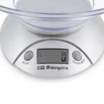 Orbegozo PC 1009 Bascula de Cocina Electronica - Display LCD - BOL Transparente - Capacidad 3Kg - Precision 1g - Unidades Gr/Kg/Oz/Lb - Bateria Incluida - Imagen 4