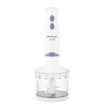 Orbegozo BT 1320 Batidora-Picadora Versatil - Potente Motor 400W - Hoja de Acero Inoxidable - Mango Ergonomico - Vaso Mezclador 600ml - Picador Universal 500ml - Anilla para Colgar - Imagen 2