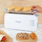 Orbegozo TO 4012 Tostadora de Ranura Larga Multifuncional - Potencia 850W - Termostato Regulable - Funcion Descongelacion y Recalentamiento - Bandeja Recogemigas - Almacenamiento Comodo - Imagen 3