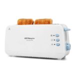 Orbegozo TO 4012 Tostadora de Ranura Larga Multifuncional - Potencia 850W - Termostato Regulable - Funcion Descongelacion y Recalentamiento - Bandeja Recogemigas - Almacenamiento Comodo - Imagen 4