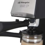 Orbegozo EXP 4600 Cafetera a Presion - Innovacion en tu Cocina para Disfrutar de un Cafe Delicioso y Rapido - Presion de 5 Bares - Bandeja de Goteo Extraible - Vaporizador para Capuccino - Imagen 5