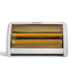 Orbegozo BP 3200 Estufa Ceramica Calor Instantaneo - Potencia 1000W - Dos Niveles de Calor - Asa de Transporte - Seguridad Antivuelco - Compacta y Eficiente - Imagen 2