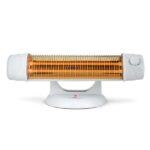 Orbegozo BP 5003 a Estufa de Cuarzo Intenso - Potencia de 1200W - 2 Niveles de Calor - Sistema de Seguridad Antivuelco - Diseño Horizontal Orientable - Imagen 2