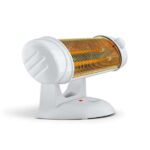 Orbegozo BP 5003 a Estufa de Cuarzo Intenso - Potencia de 1200W - 2 Niveles de Calor - Sistema de Seguridad Antivuelco - Diseño Horizontal Orientable - Imagen 4
