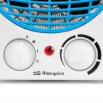 Orbegozo FH 5525 Calefactor Vertical - Potencia de 2000W - Control de Temperatura Ajustable - 2 Potencias - Proteccion contra Sobrecalentamiento - Diseño Elegante - Imagen 4
