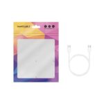 Nanocable Cable USB-C 2.0 60W 3A - USB-C/M-USB-C/M - 2m - Color Blanco - Imagen 4